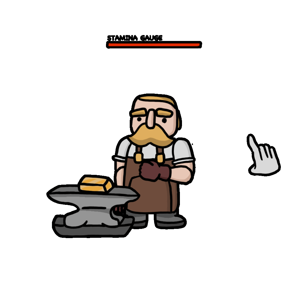 Smithy Kingdom - Click Animation